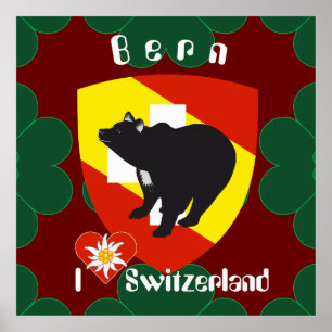 Berne, Berne, Berna, Bärn, Schweiz, Suisse, Poster