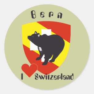 Berne Berne Berna Bärn Suisse Autocollants