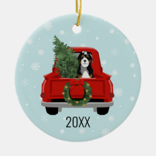 Bernedoodal Keramik Ornament