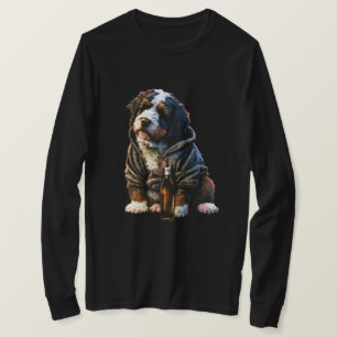 Bernedoodle Bernese Labradoodle Dog Vater Dog Mama T-Shirt