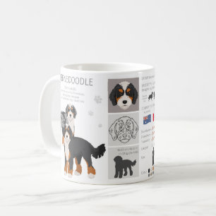 Bernedoodle-Hundemisch Tasse