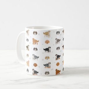Bernedoodle-Hundemischung Kaffeetasse