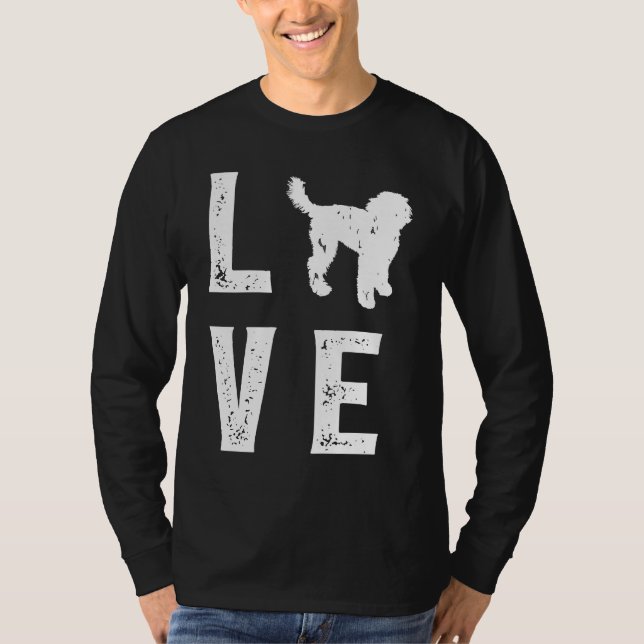 Bernedoodle Liebe  1 T-Shirt (Vorderseite)