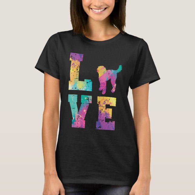 Bernedoodle Love T-Shirt (Vorderseite)