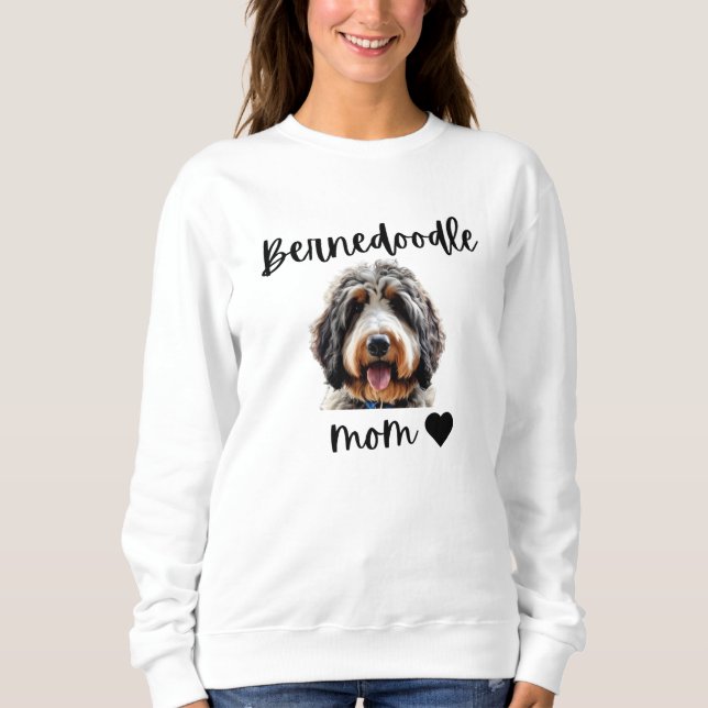 Bernedoodle Mama Sweatshirt (Vorderseite)