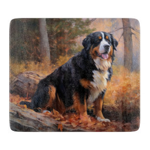 Berner Berg im Herbst Leaves Fall Inspiriert Schneidebrett