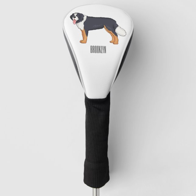 Berner Cartoon Golf Headcover (Vorderseite)