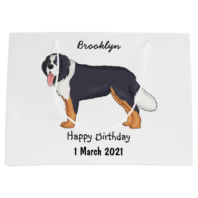 Berner Cartoon Große Geschenktüte (Vorderseite)