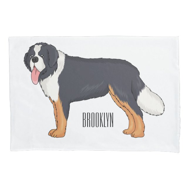 Berner Cartoon Kissenbezug (Vorderseite)