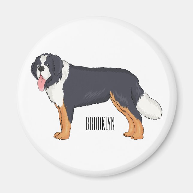 Berner Cartoon Magnet (Vorne)