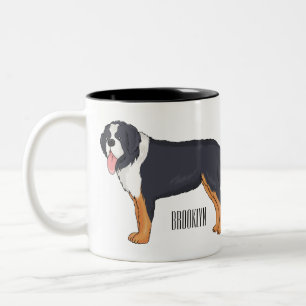 Berner Cartoon Zweifarbige Tasse