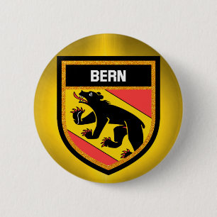 Berner Flagge Button