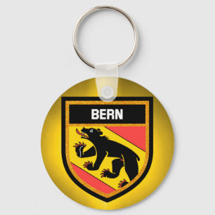 Berner Flagge Schlüsselanhänger