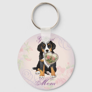 Berner Heart Mom Schlüsselanhänger