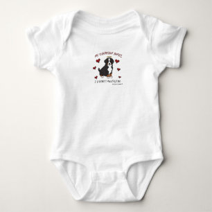 Berner Hund Baby Strampler