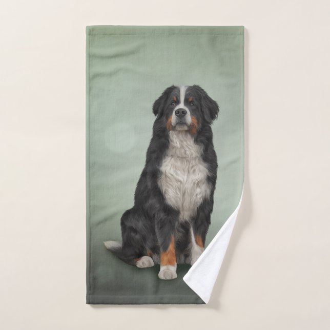 Berner Hund Handtuch (Handtuch)