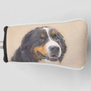 Berner Hundemalerei - Original Hundekunst Golf Headcover