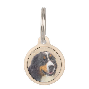 Berner Hundemalerei - Original Hundekunst Haustiermarke