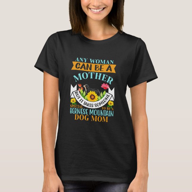 Berner Hundemutter, Berner Hundemutter, Berner Mam T-Shirt (Vorderseite)