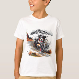 Berner Hundetour im Gebirge T-Shirt
