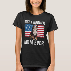 Berner Mama American Flag Dog Eigentümer Bernese M T-Shirt