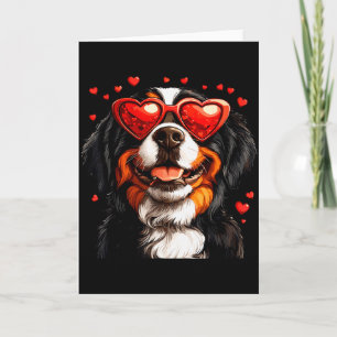 Berner Mountain Cute Berner Hundeliebhaber Valenti Karte