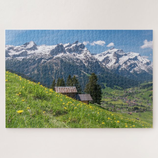 Berner Oberland Schweiz Jigsaw Puzzle (Horizontal)