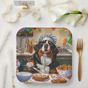 Berner Oberländer Weihnachtsbäckerei: Festliches W Pappteller