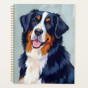 Berner Sennenhund   Aquarell-Haustier Planer
