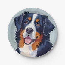 Berner Sennenhund | Aquarellmalerei