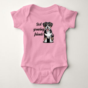 Berner Sennenhund  Baby Strampler