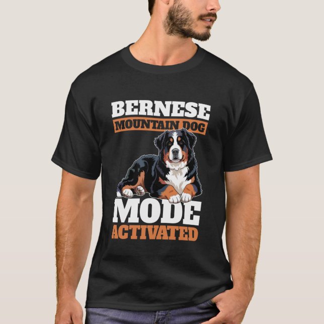 Berner Sennenhund Berner Hund T-Shirt (Vorderseite)