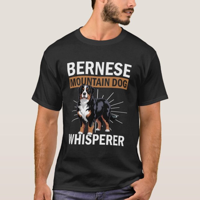 Berner Sennenhund Berner Hund T-Shirt (Vorderseite)