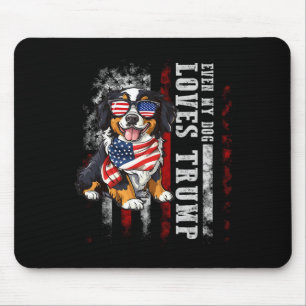 Berner Sennenhund, den sogar mein Hund liebt Trump Mousepad