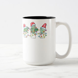 Berner Sennenhund Frohe Weihnachten Berner Xmas C Zweifarbige Tasse