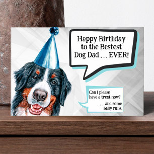 Berner Sennenhund Geburtstagskarte Karte
