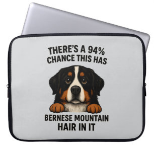 Berner Sennenhund Haar überall Lustig  Laptopschutzhülle