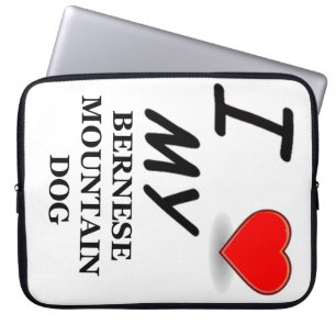 Berner Sennenhund Liebe Laptopschutzhülle