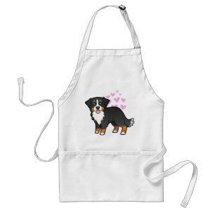 Berner Sennenhund Liebe Schürze