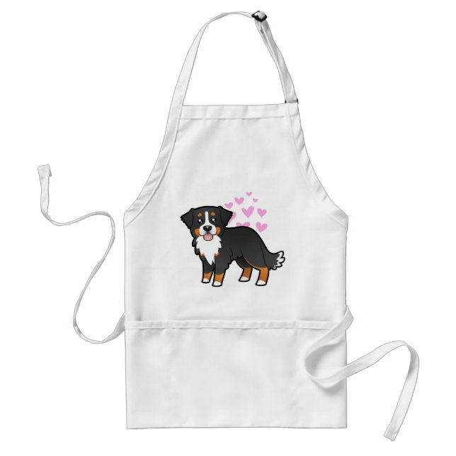 Berner Sennenhund Liebe Schürze (Vorne)