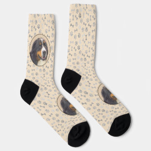 Berner Sennenhund Malerei - Süßes Original Do Socken