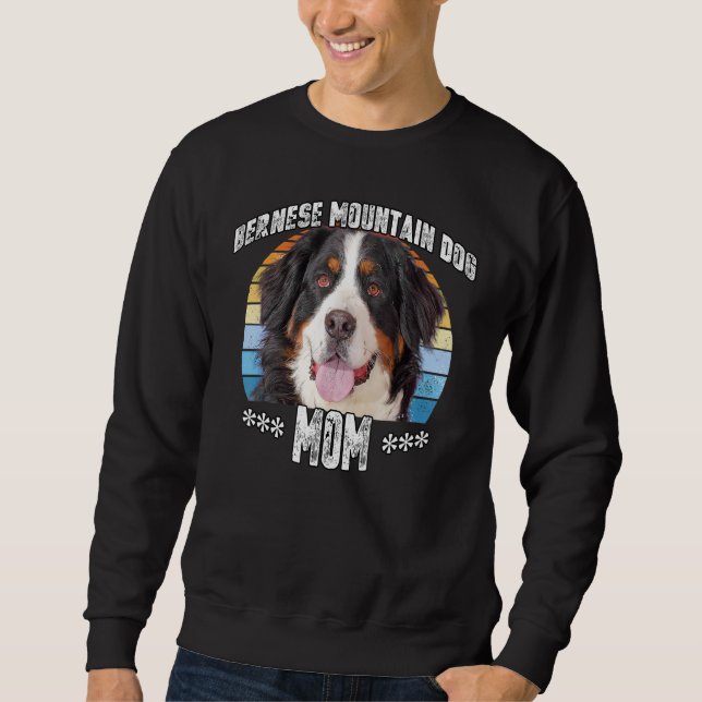 Berner Sennenhund-Mama Muttertag Sweatshirt (Vorderseite)