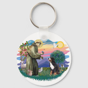 Berner Sennenhund Schlüsselanhänger