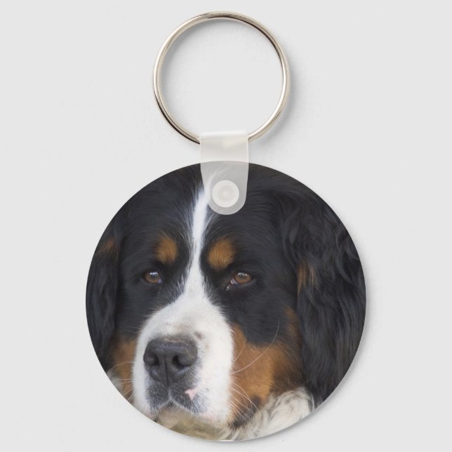 Berner Sennenhund Schlüsselanhänger (Vorderseite)