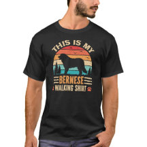 Berner Sennenhund Spaziergang Retro Vintage Sonnen
