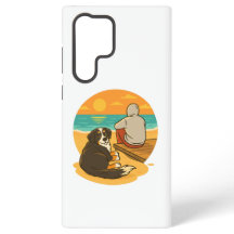 Berner Sennenhund Sunset Beach Begleiter