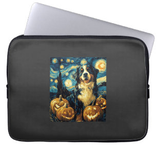 Berner Sennenhund Süßer Hund Halloween Jack O Lant Laptopschutzhülle
