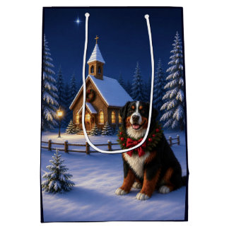 Berner Sennenhund Urlaub Mittlere Geschenktüte