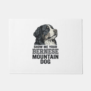 Berner Sennenhund Vintage Gravur Shirt Design Fußmatte