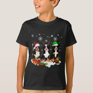 Berner Sennenhund Weihnachten Süß Vollbild T-Shirt
